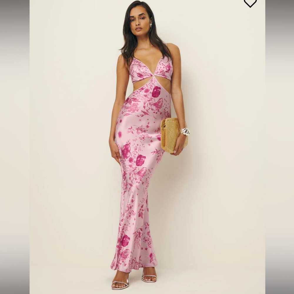 Reformation Poppies Silk Dress NWT in Milla
